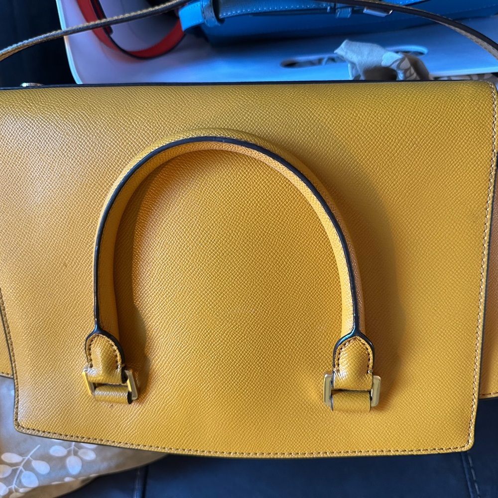 Elegant Yellow Handbag